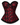 Corset Victoriano Encaje Rojo/Negro