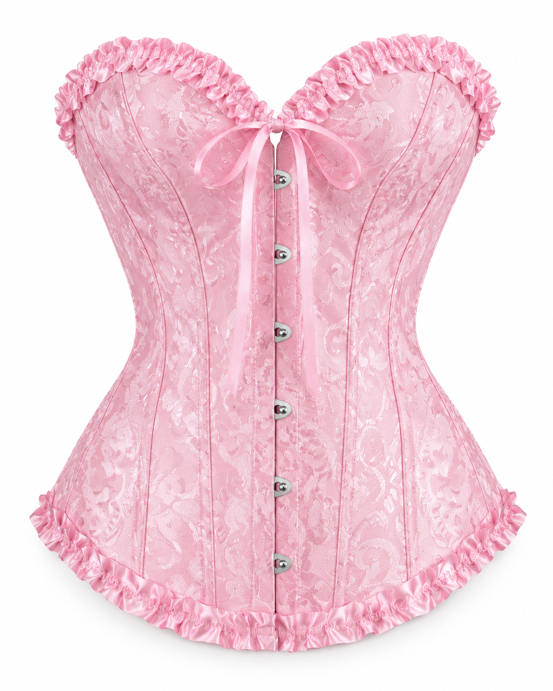 Corset Victoriano Rosado