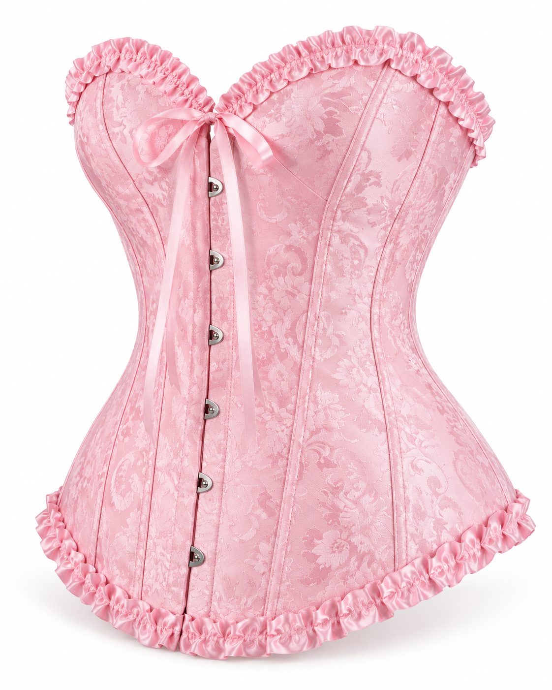 Corset Victoriano Rosado