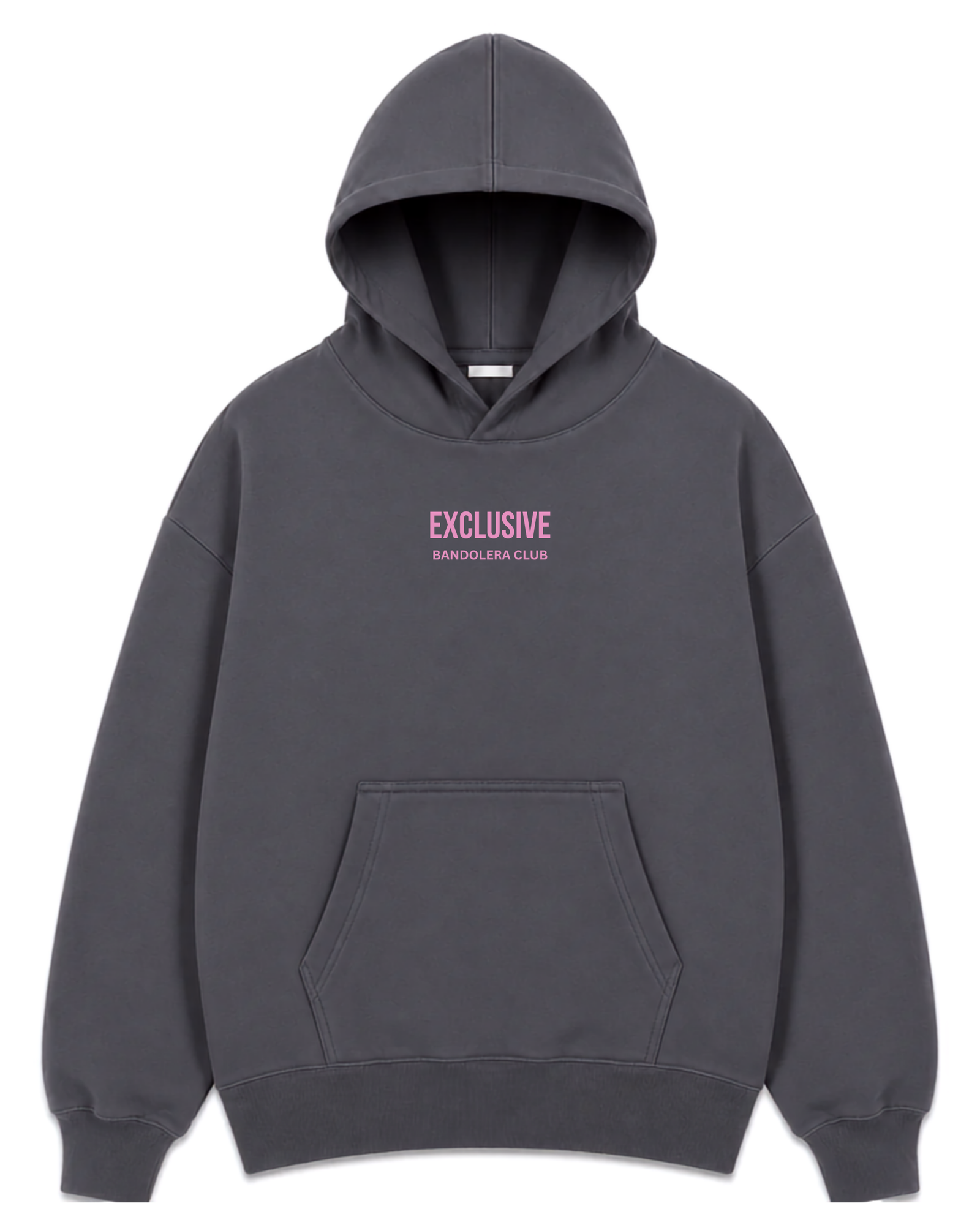 HOODIE EXCLUSIVE GREY PINK