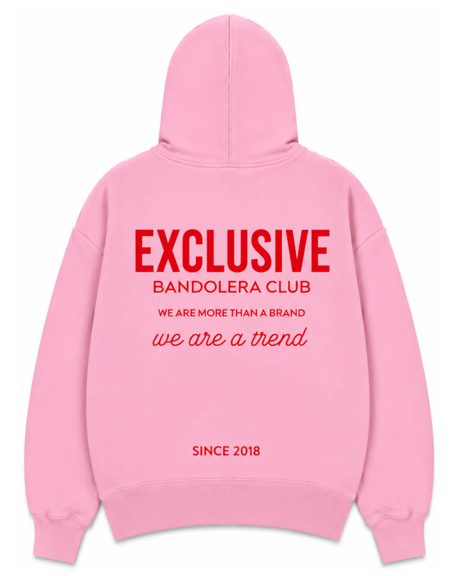 HOODIE EXCLUSIVE PINK RED