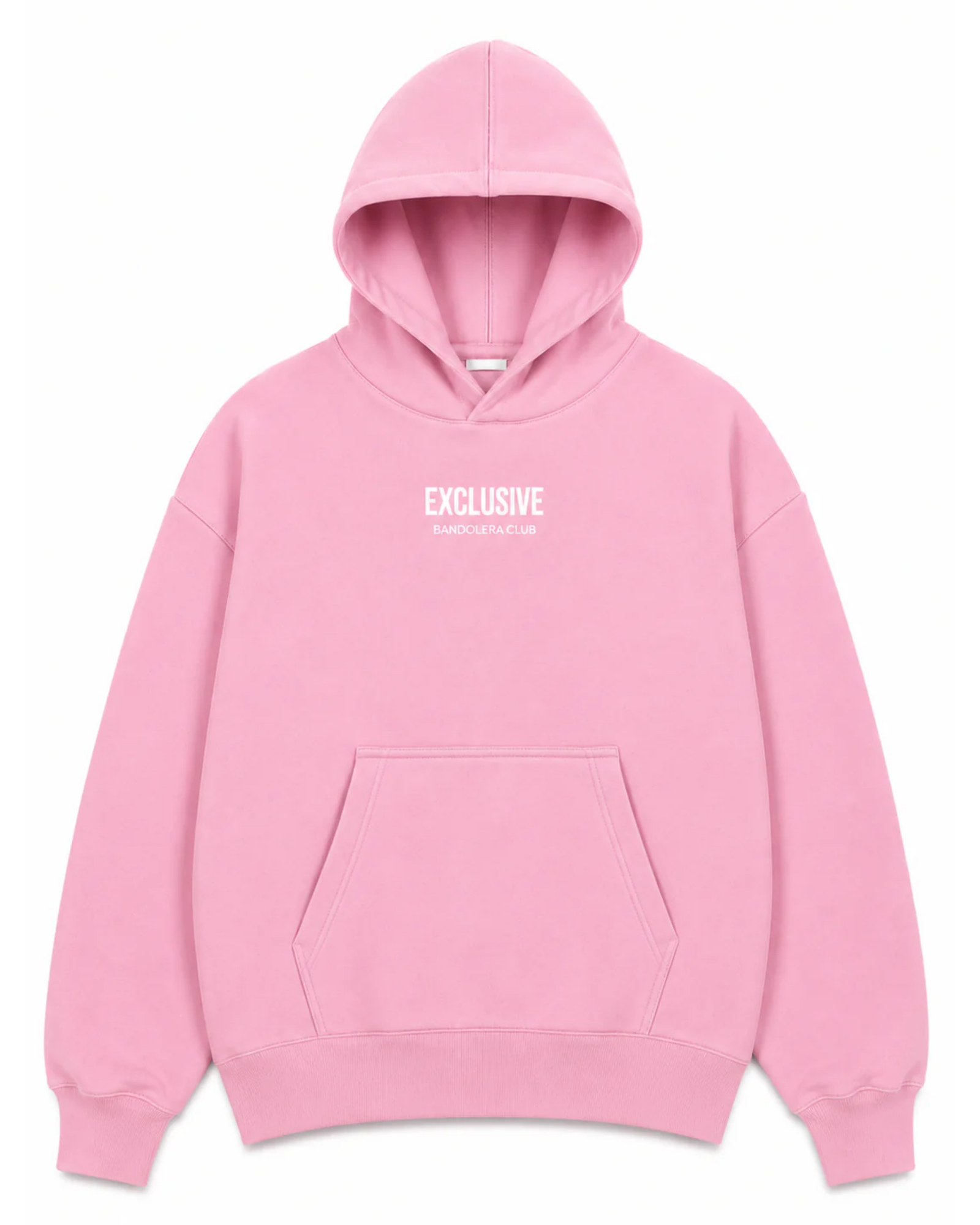 HOODIE EXCLUSIVE PINK WHITE