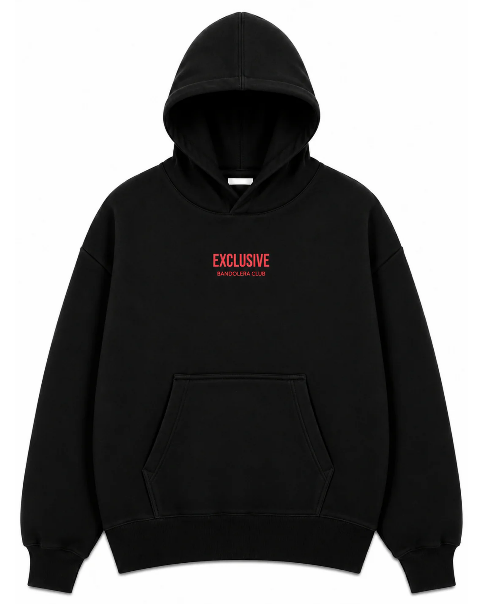 HOODIE EXCLUSIVE BLACK RED