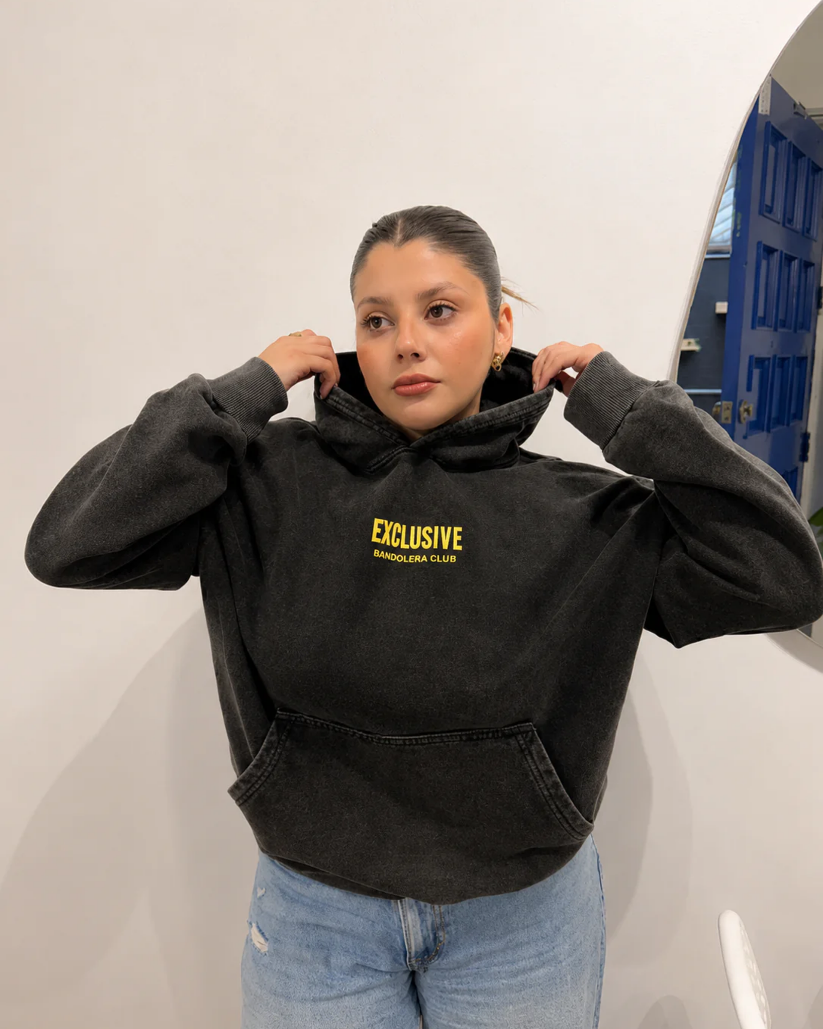 HOODIE EXCLUSIVE ACID WASH BLONDIE