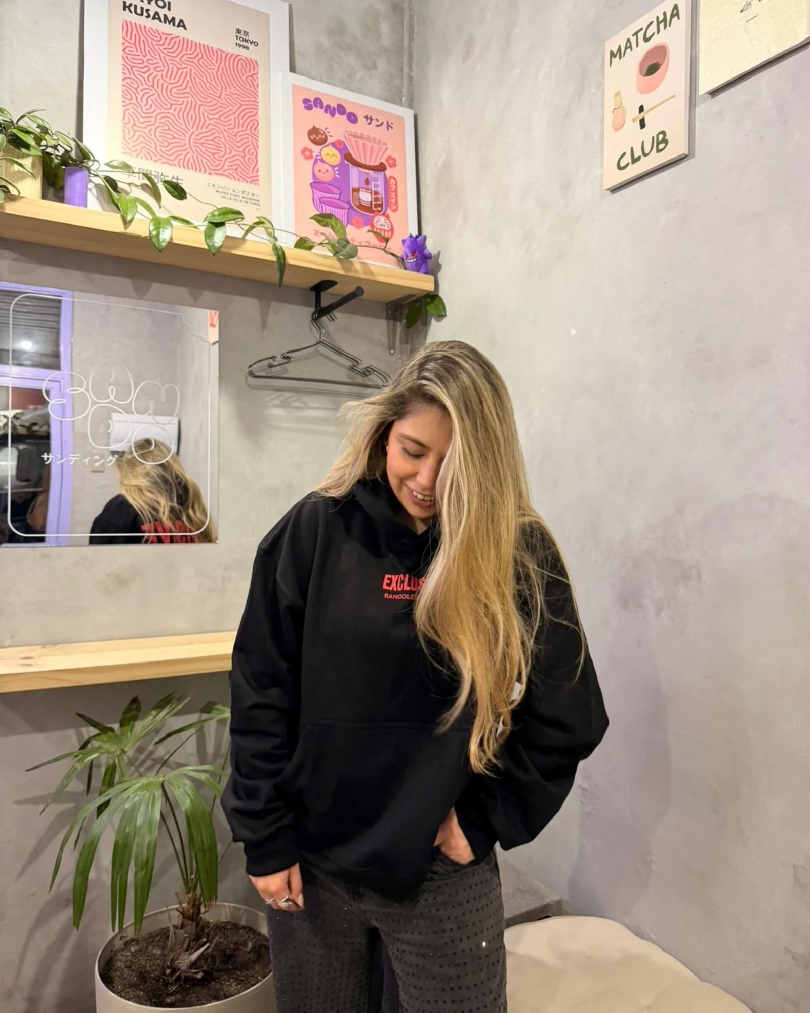 HOODIE EXCLUSIVE BLACK RED