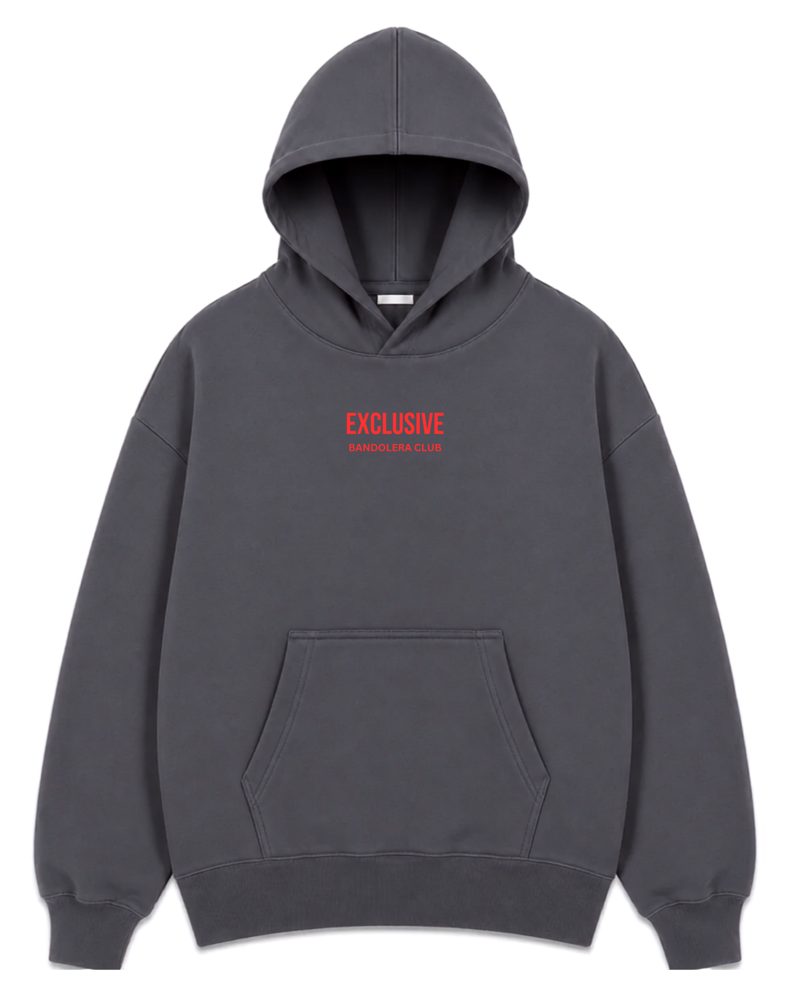 HOODIE EXCLUSIVE GREY RED