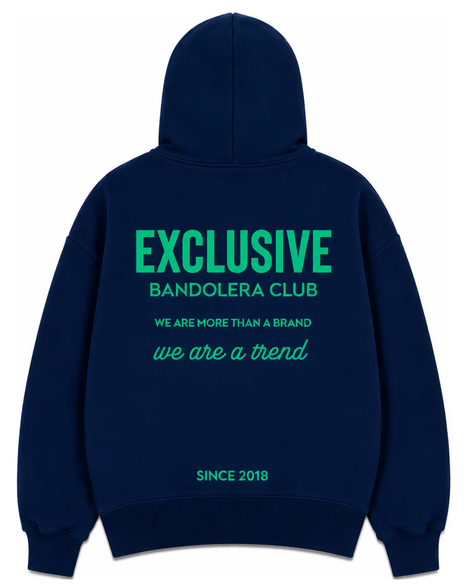 HOODIE EXCLUSIVE BLUE GREEN