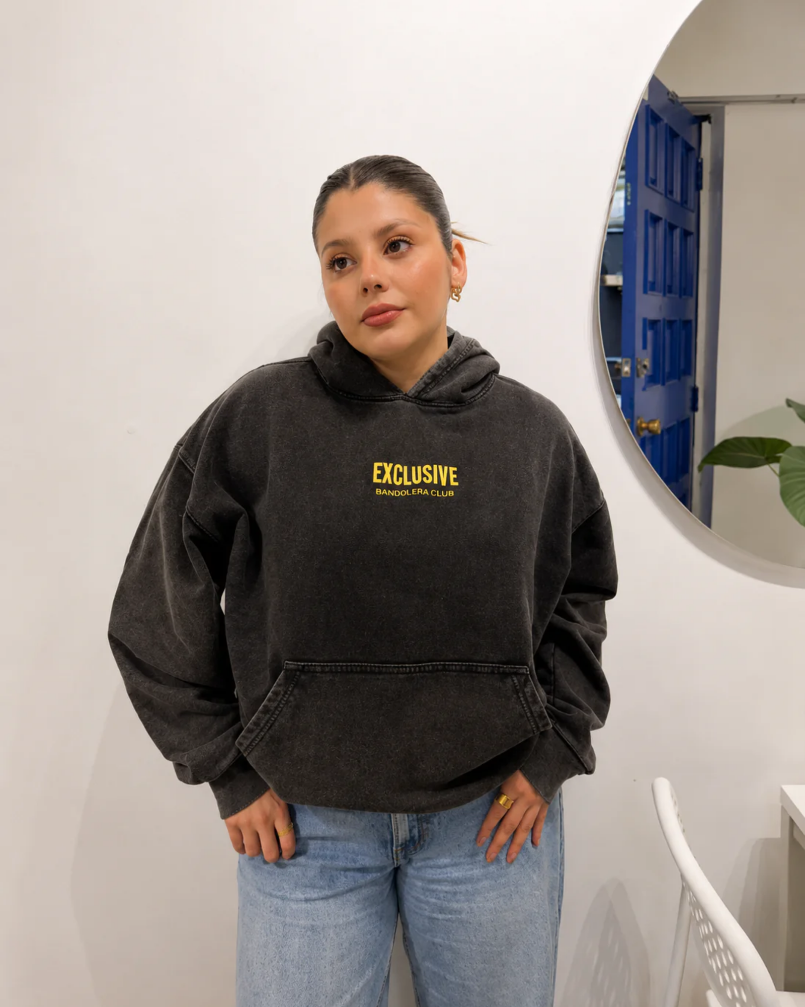 HOODIE EXCLUSIVE ACID WASH BLONDIE
