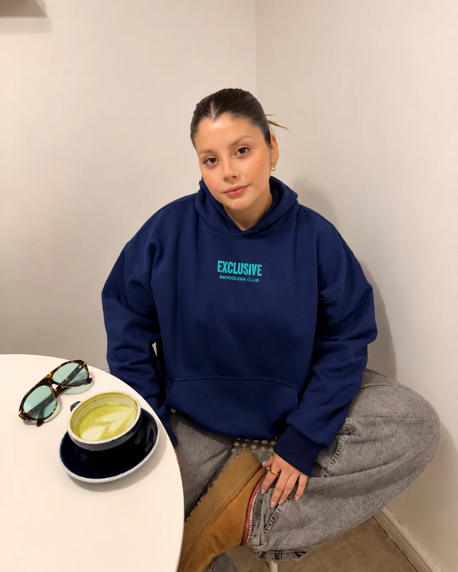 HOODIE EXCLUSIVE BLUE GREEN