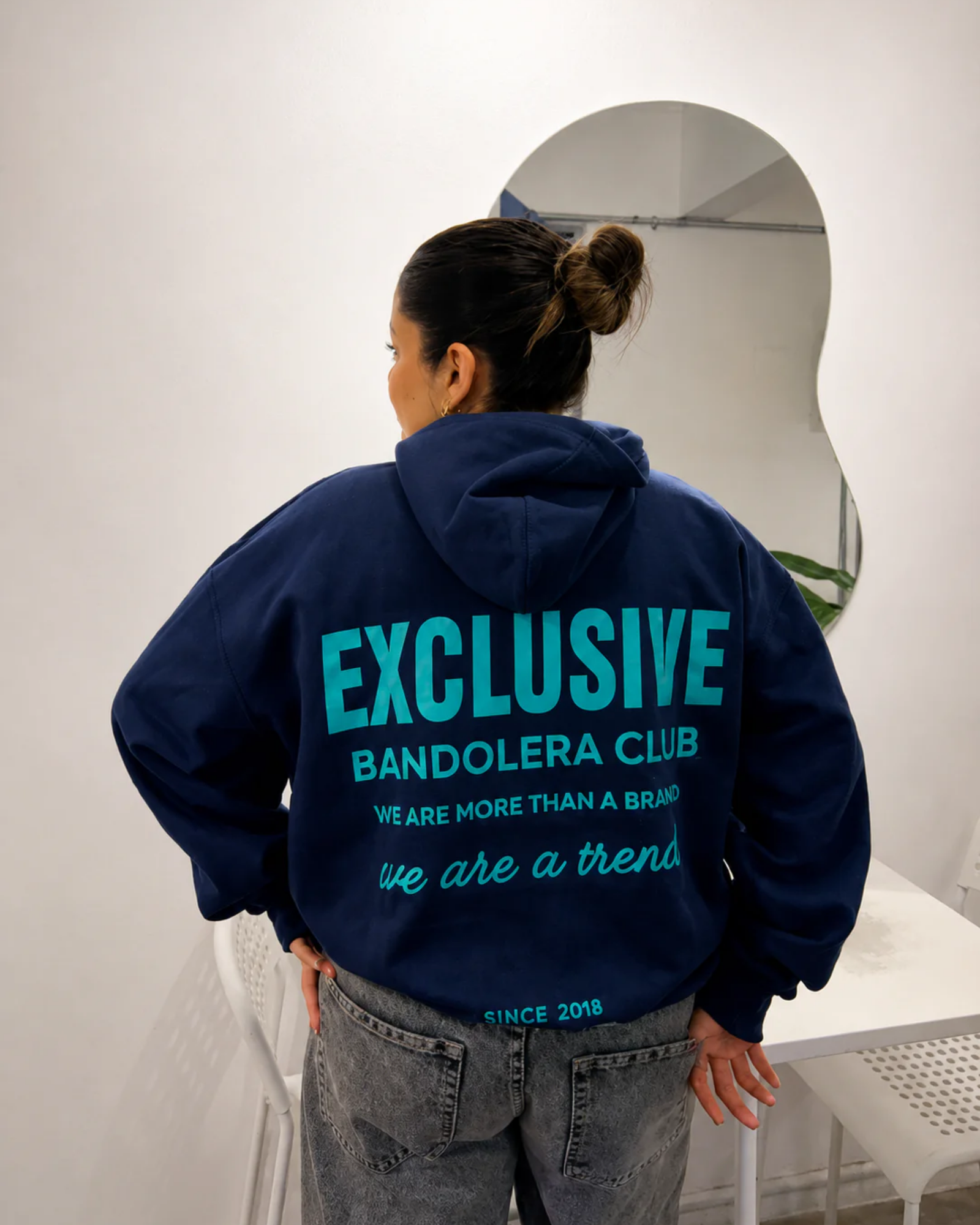 HOODIE EXCLUSIVE BLUE GREEN