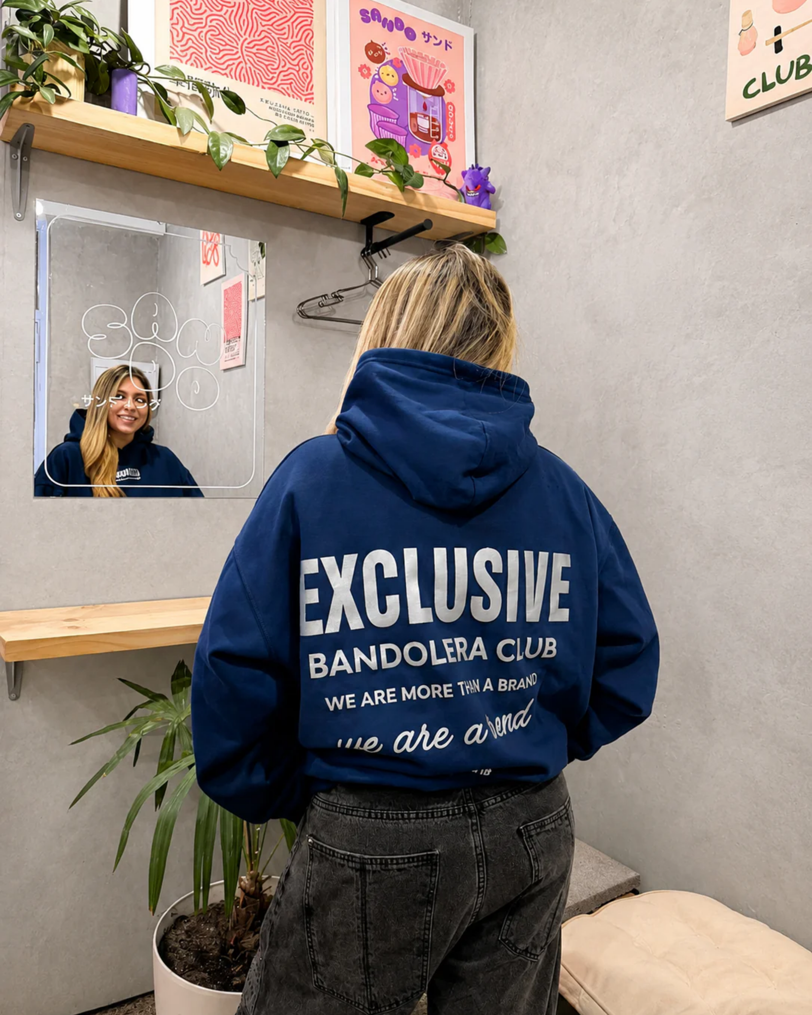 HOODIE EXCLUSIVE BLUE SILVER