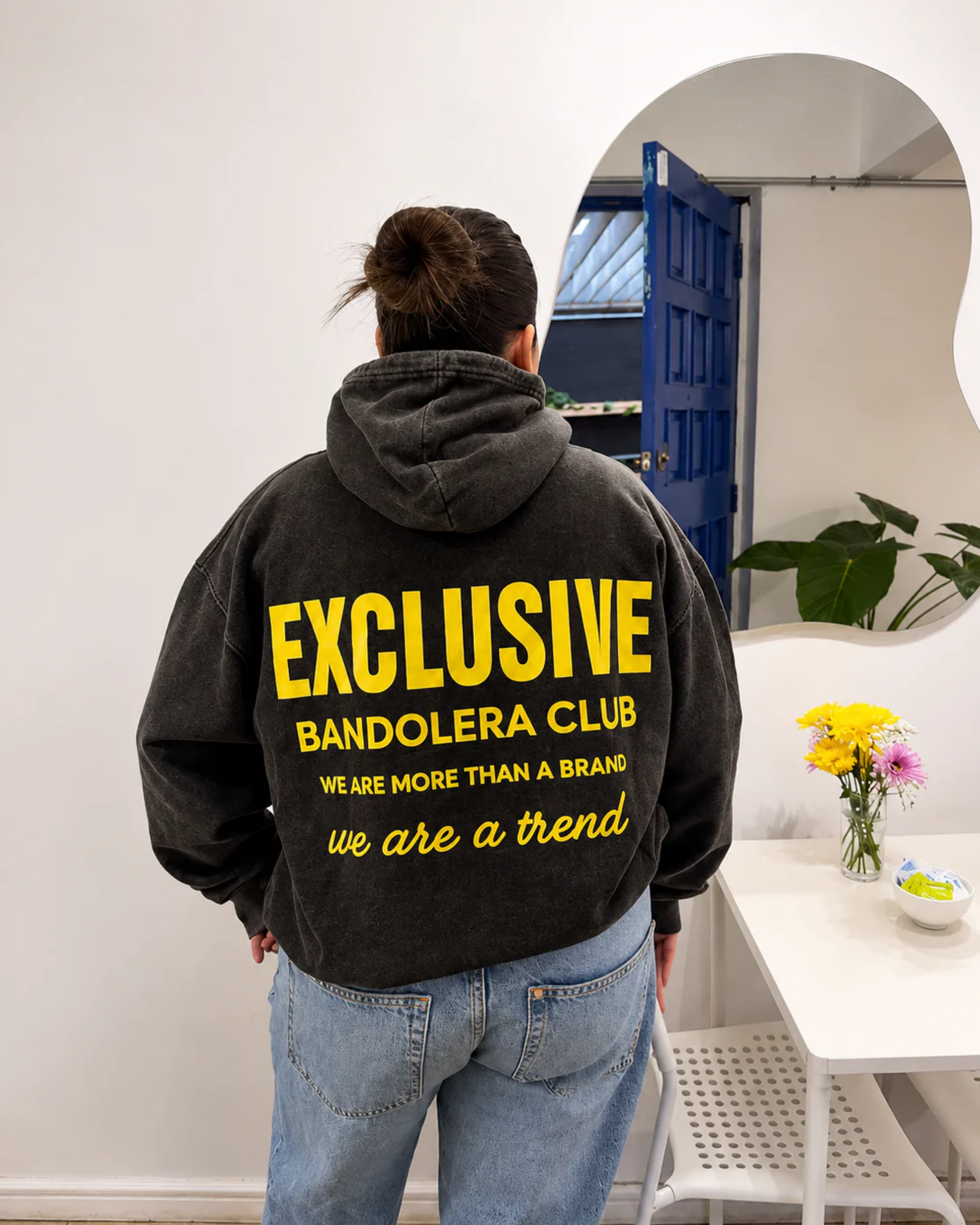 HOODIE EXCLUSIVE ACID WASH BLONDIE