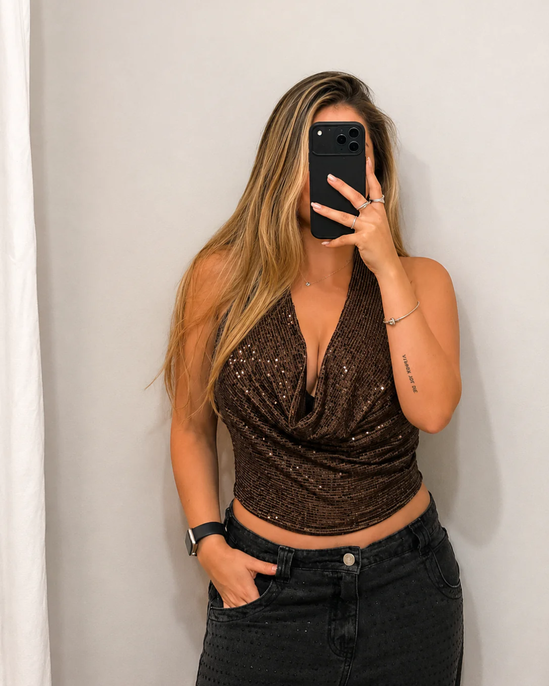TOP LENTEJUELA KATHERINE