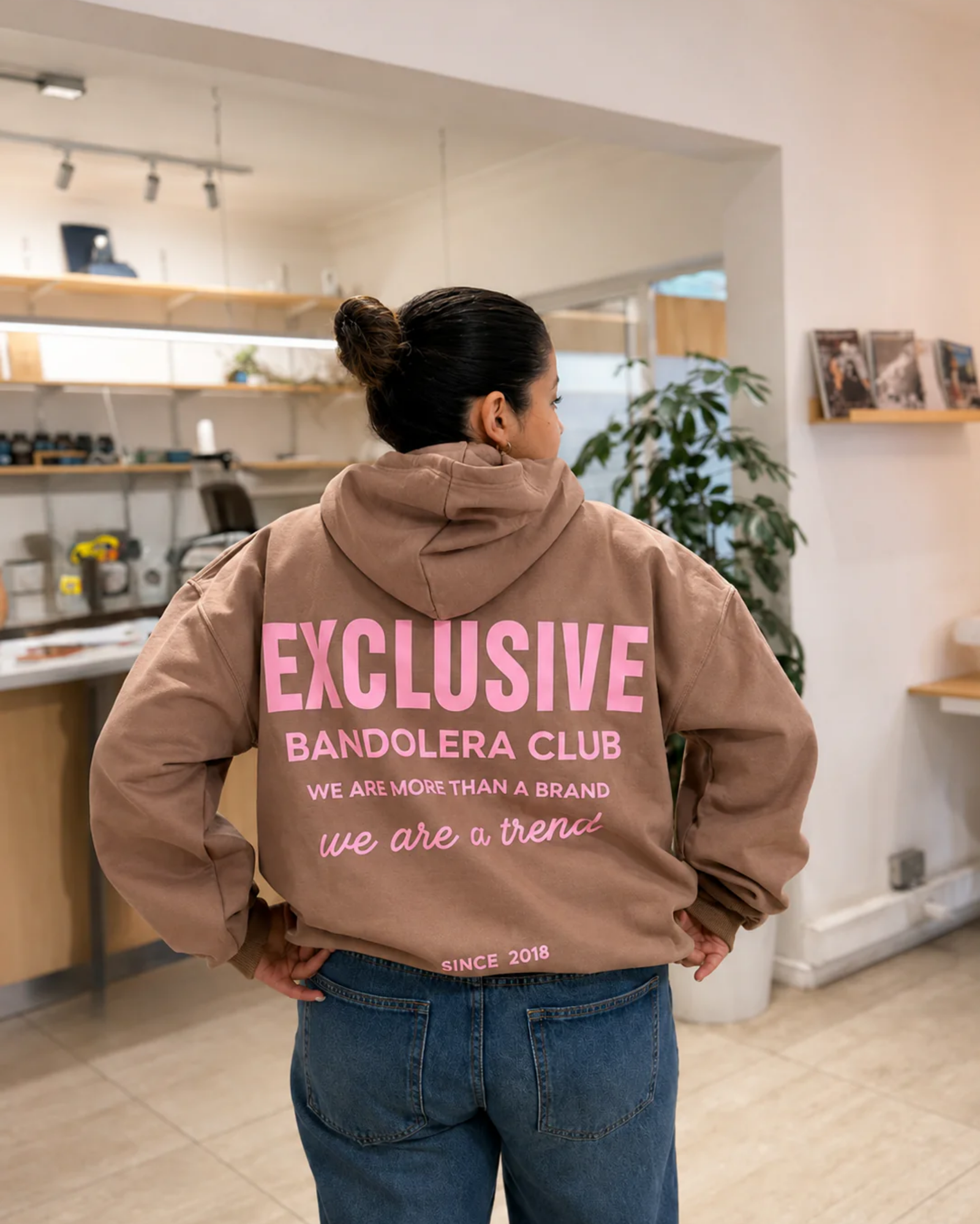 HOODIE EXCLUSIVE CAMEL PINK