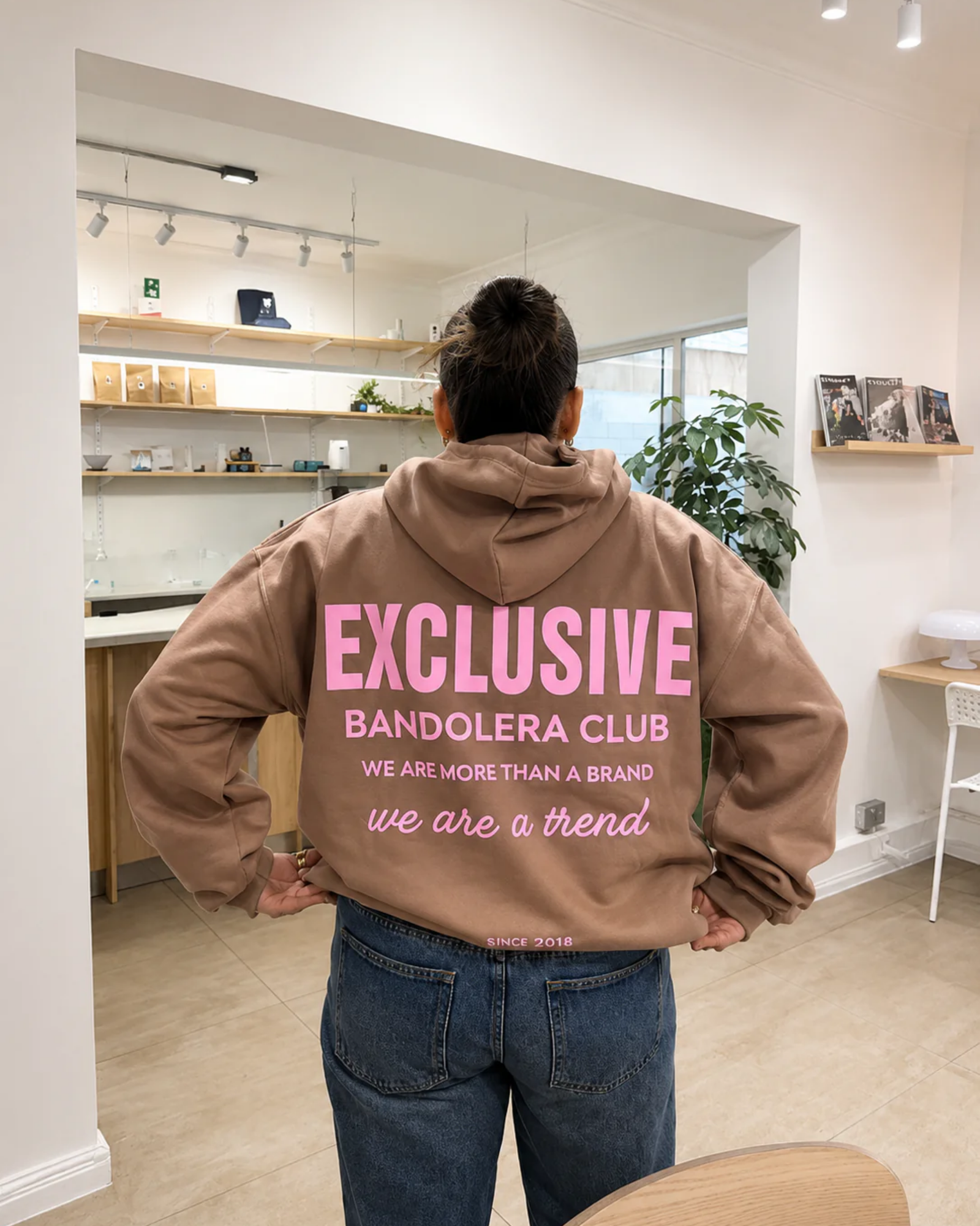 HOODIE EXCLUSIVE CAMEL PINK