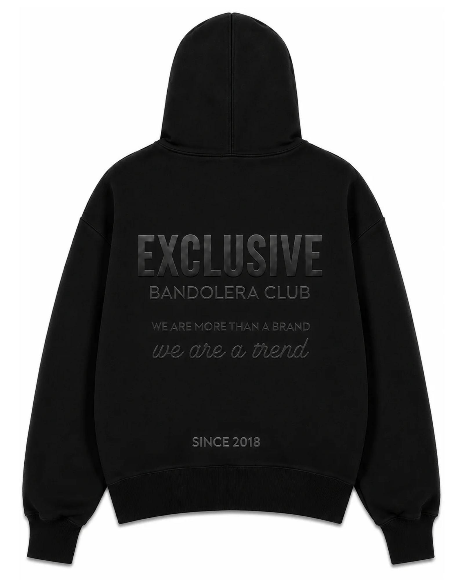 HOODIE EXCLUSIVE BLACK BLACK