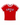 Baby Tee Chile Bordada Roja/Blanco