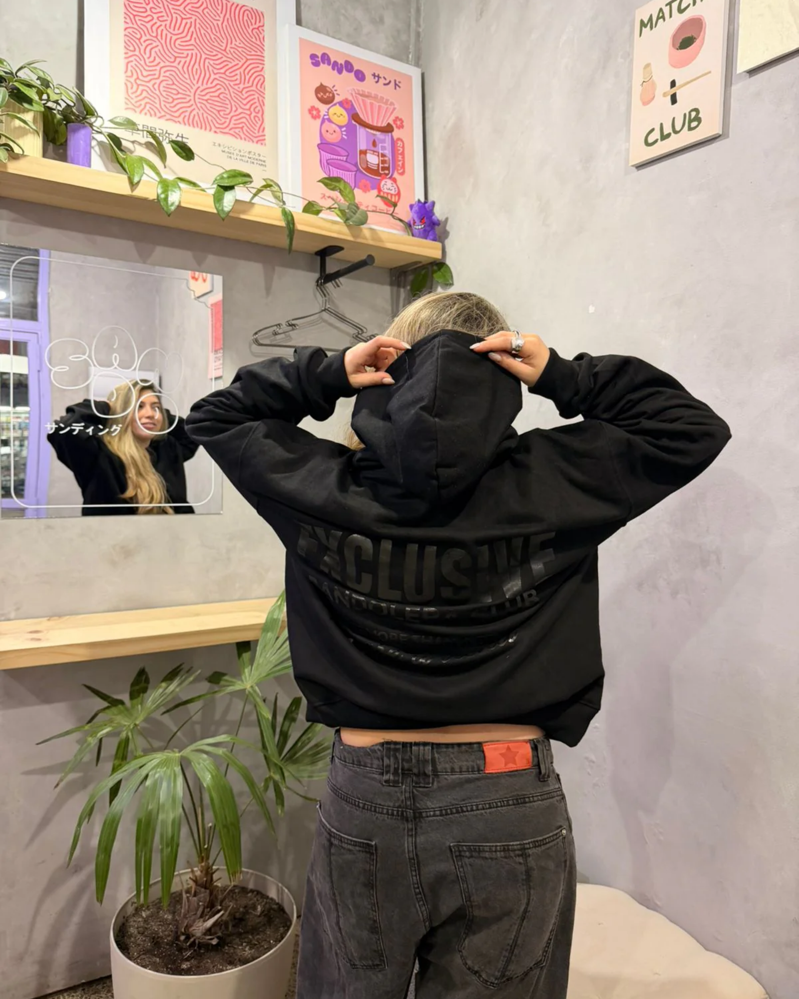 HOODIE EXCLUSIVE BLACK BLACK