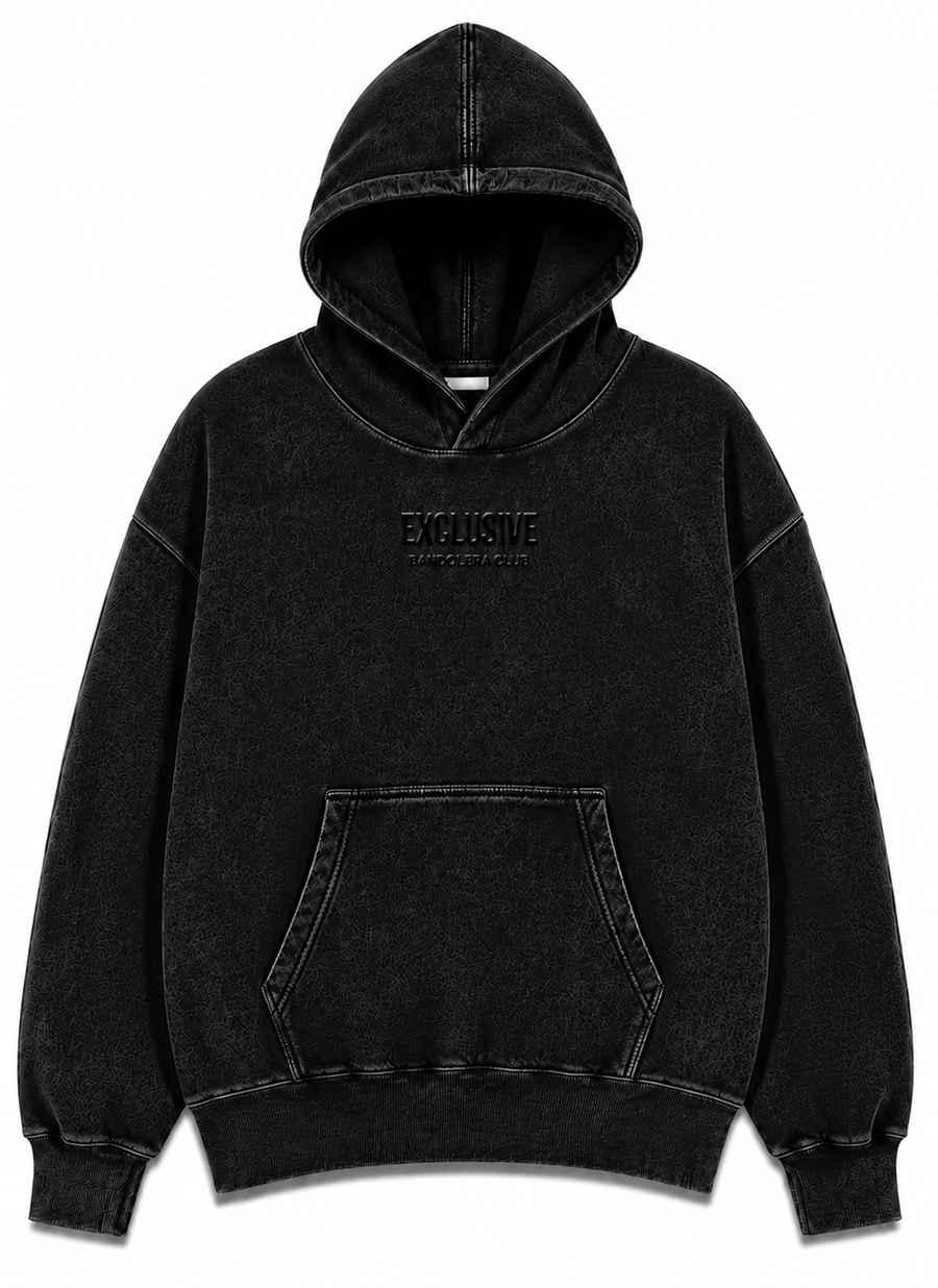 POLERON EXCLUSIVE ACID WASH BLACK