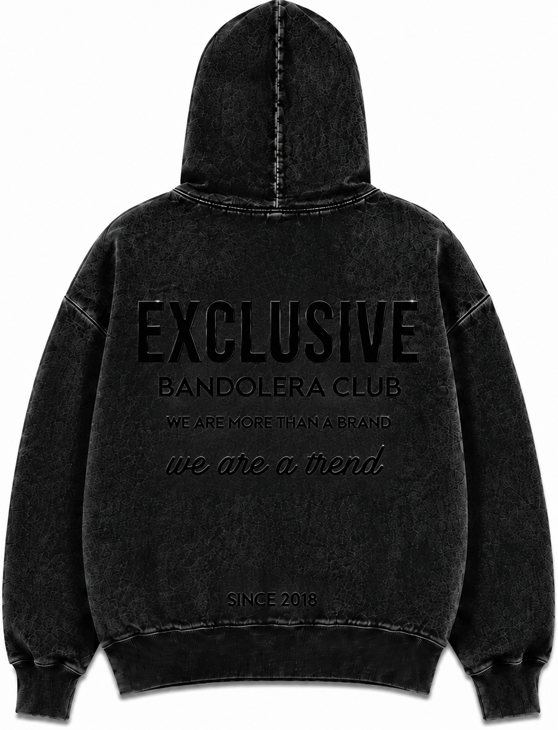 POLERON EXCLUSIVE ACID WASH BLACK