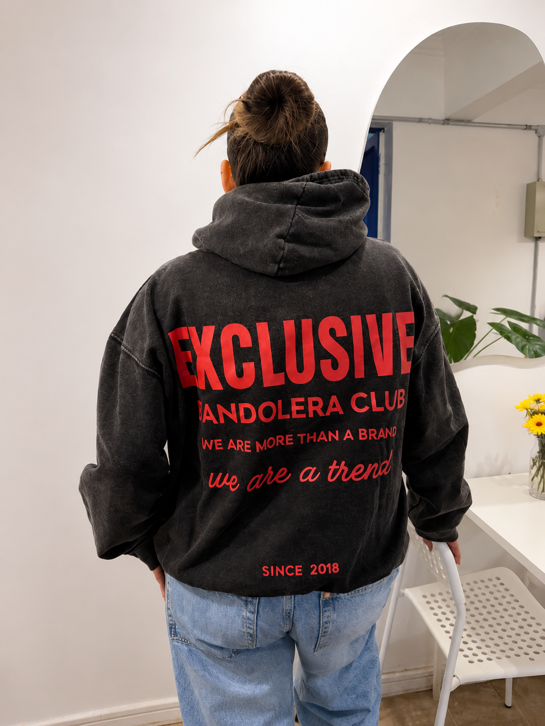 POLERON EXCLUSIVE ACID WASH RED