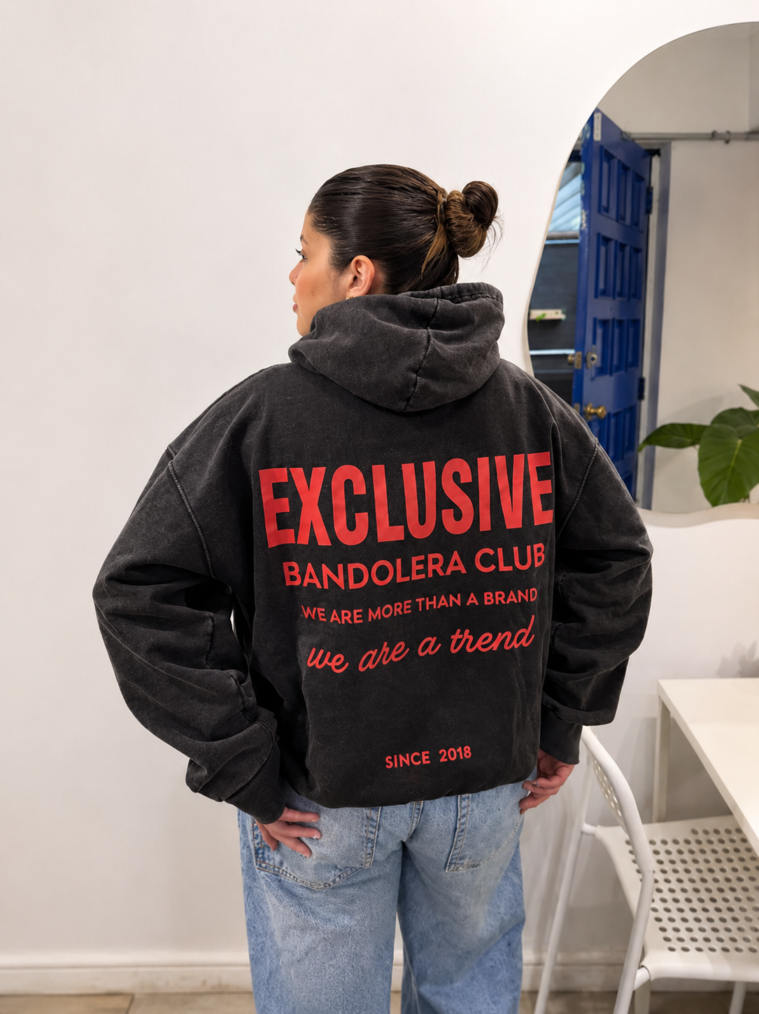 POLERON EXCLUSIVE ACID WASH RED