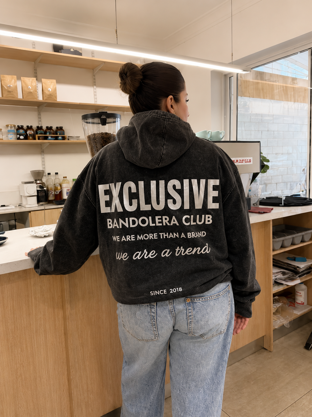 POLERON EXCLUSIVE ACID WASH SILVER