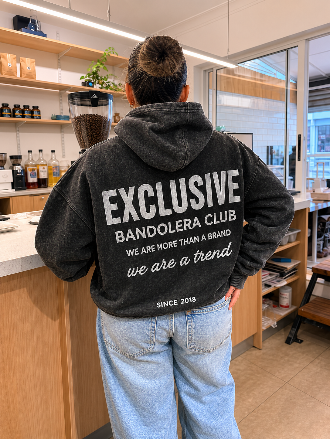 POLERON EXCLUSIVE ACID WASH SILVER